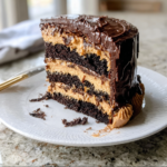 Dark Chocolate Raspberry Mousse Cake