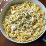Cajun Chicken Alfredo Orzo