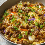 Cheesy Taco Rice Skillet