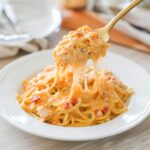 Chicken Alfredo Pasta For Dinner