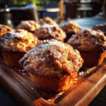 Strawberry Muffins Lemon Glaze