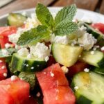 Watermelon Cucumber Feta Salad: A Refreshing Summer Delight